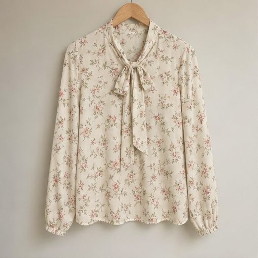 Taupe Puff Sleeve Top